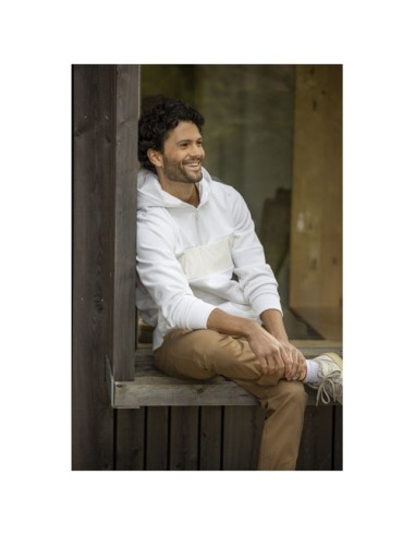 Felpa anorak con cappuccio da uomo a mezza zip Sayan