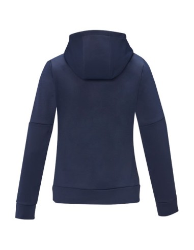 Felpa anorak con cappuccio da donna a mezza zip Sayan