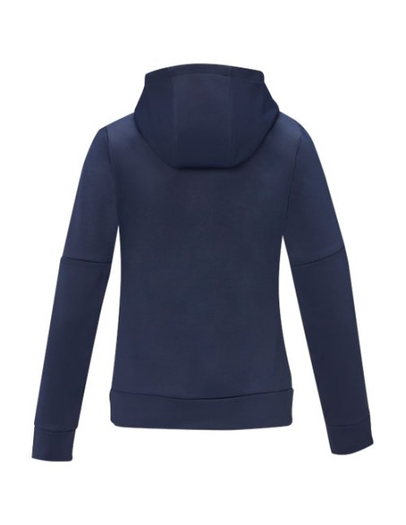 Felpa anorak con cappuccio da donna a mezza zip Sayan