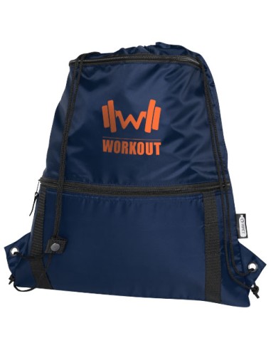 Borsa termica con coulisse in materiale riciclato Adventure - 9L