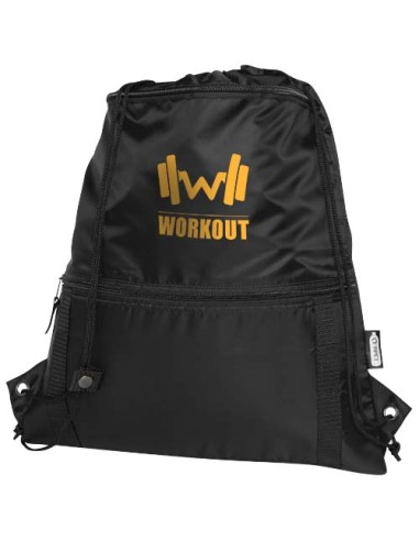 Borsa termica con coulisse in materiale riciclato Adventure - 9L