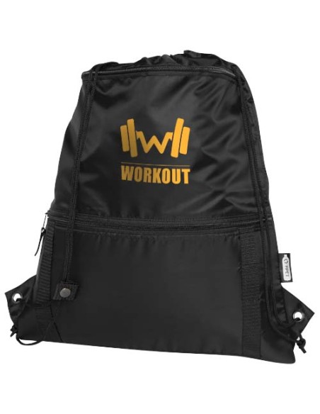Borsa termica con coulisse in materiale riciclato Adventure - 9L