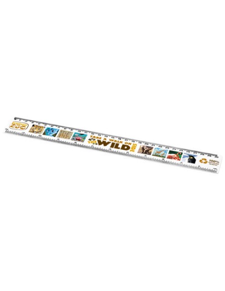 Righello da 30 cm in plastica riciclata Refari