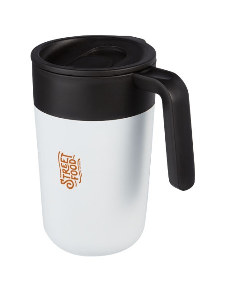 Tazza da 400 ml a doppia parete in materiale riciclato Nordia