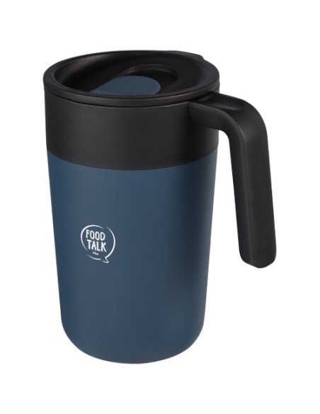 Tazza da 400 ml a doppia parete in materiale riciclato Nordia