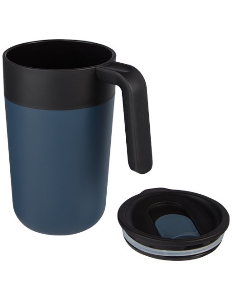 Tazza da 400 ml a doppia parete in materiale riciclato Nordia