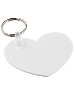 Portachiavi in materiale riciclato a forma di cuore Tait