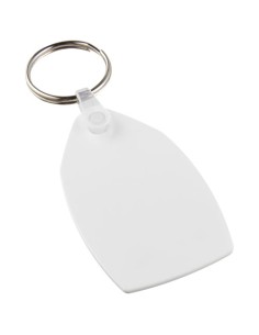 Portachiavi in materiale riciclato a forma rettangolare Tait