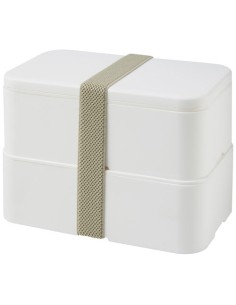 Contenitore portavivande a doppio strato MIYO da 700 + 700 ml