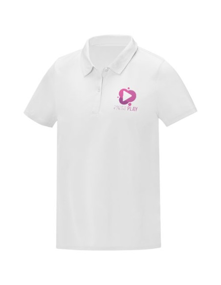 Polo cool-fit a maniche corte da donna Deimos
