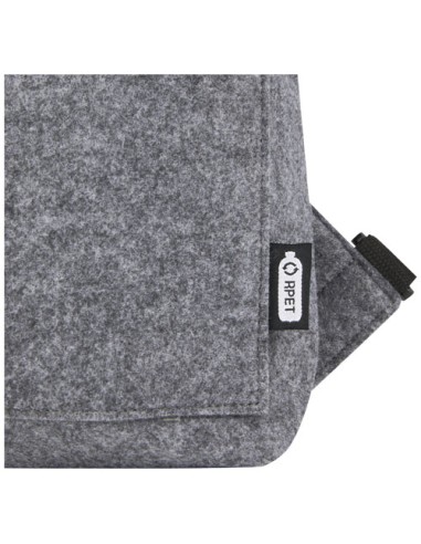 Borsa per bicicletta con chiusura arrotolabile in feltro riciclato GRS Felta - 13L