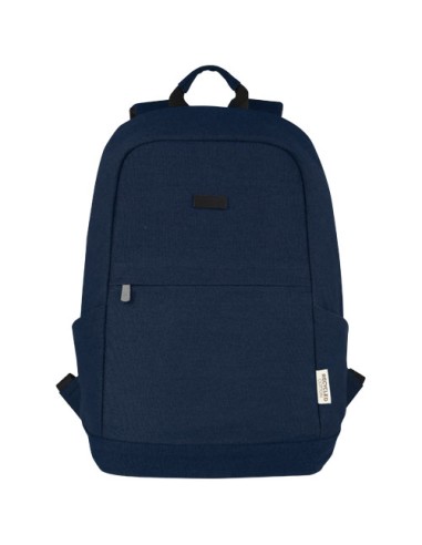 Zaino antifurto per portatile da 15,6" in canvas riciclato certificato GRS Joey - 18L