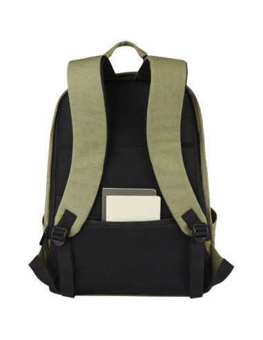 Zaino antifurto per portatile da 15,6" in canvas riciclato certificato GRS Joey - 18L