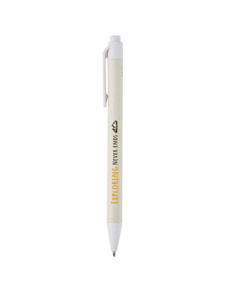 Penna a sfera Dairy Dream realizzata con cartoni del latte riciclati (inchiostro nero)
