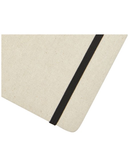 Blocco note in cotone biologico con copertina rigida Tutico