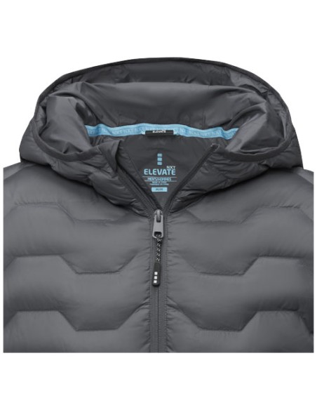 Giacca termica da uomo in piuma e materiale riciclato certificato GRS Petalite