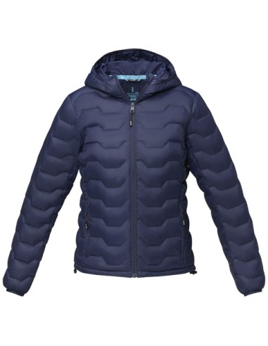 Giacca termica da donna in piuma e materiale riciclato certificato GRS Petalite