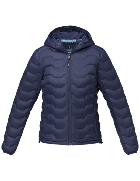 Giacca termica da donna in piuma e materiale riciclato certificato GRS Petalite