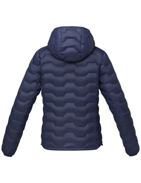 Giacca termica da donna in piuma e materiale riciclato certificato GRS Petalite