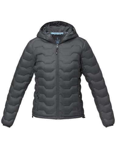 Giacca termica da donna in piuma e materiale riciclato certificato GRS Petalite