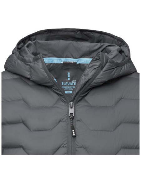 Giacca termica da donna in piuma e materiale riciclato certificato GRS Petalite