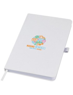 Blocco note con copertina rigida in carta crush Fabianna