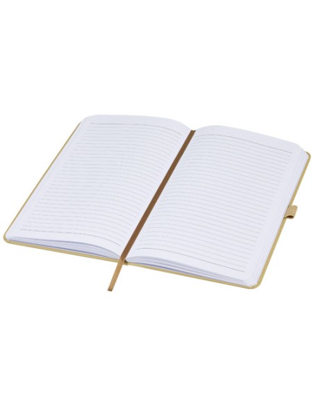 Blocco note con copertina rigida in carta crush Fabianna