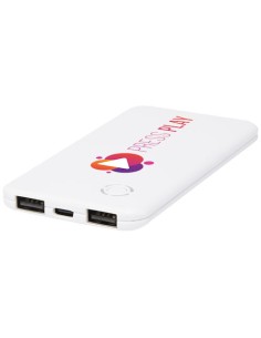 Power bank doppio sottile da 4000 mAh Slender