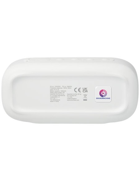 Altoparlante Bluetooth® IPX5 in plastica riciclata da 5 W Stark 2.0  Altoparlante Bluetooth® IPX5 in plastica riciclata da 5 W Stark 2.0