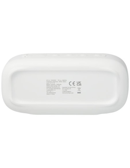 Altoparlante Bluetooth® IPX5 in plastica riciclata da 5 W Stark 2.0  Altoparlante Bluetooth® IPX5 in plastica riciclata da 5 W Stark 2.0