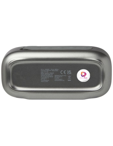 Altoparlante Bluetooth® IPX5 in plastica riciclata da 5 W Stark 2.0  Altoparlante Bluetooth® IPX5 in plastica riciclata da 5 W Stark 2.0