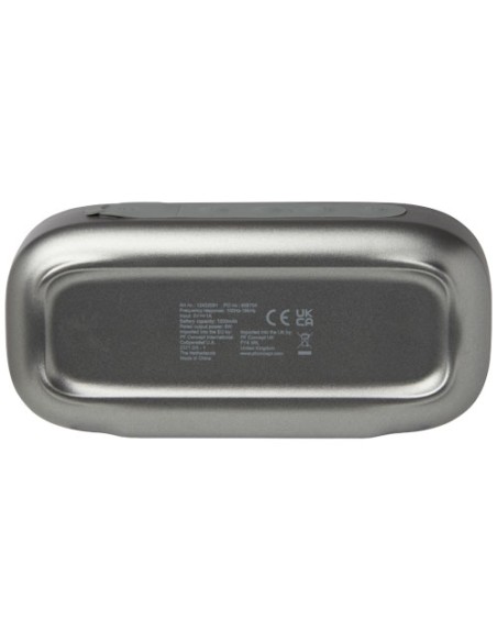 Altoparlante Bluetooth® IPX5 in plastica riciclata da 5 W Stark 2.0  Altoparlante Bluetooth® IPX5 in plastica riciclata da 5 W Stark 2.0