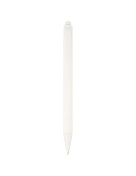 Penna a sfera in carta riciclata monocromatica con finitura opaca Chartik (inchiostro nero)
