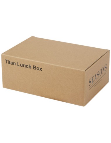 Portavivande in acciaio inossidabile riciclato Titan da 750 ml