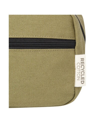 Borsa porta accessori in canvas riciclato certificato GRS Joey - 3,5 L