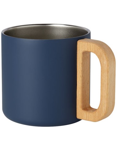 Tazza in acciaio inossidabile riciclato certificato RCS da 360 ml con isolamento sottovuoto in rame Bjorn