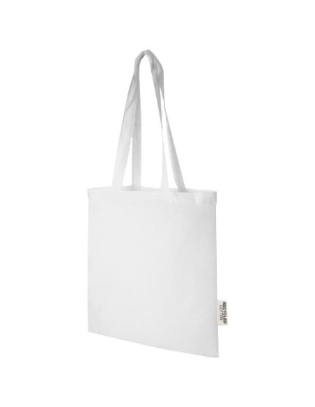 Tote bag in cotone riciclato GRS da 140 g/m2 Madras - 7L