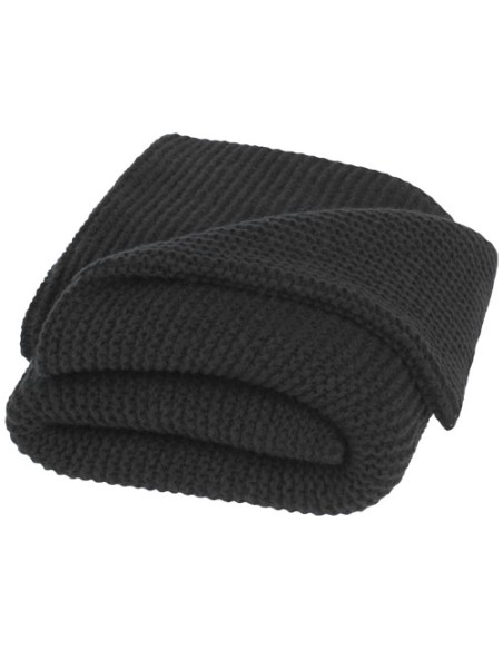 Coperta lavorata maglia di poliestere GRS da 150 x 120 cm Suzy