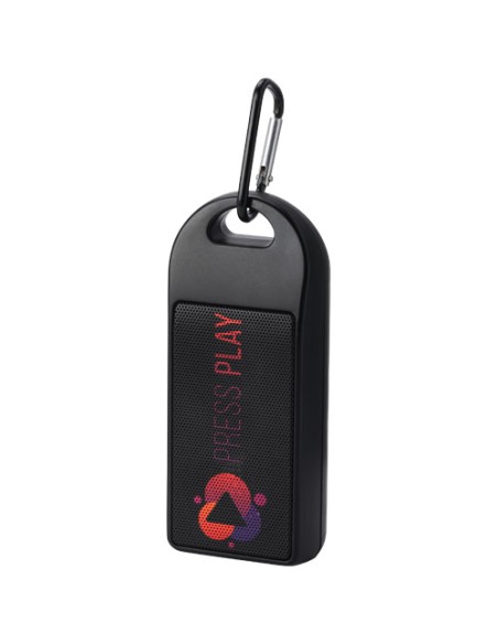 Speaker Bluetooth® IPX4 in plastica riciclata RCS da 3 W Omni Speaker Bluetooth® IPX4 in plastica riciclata RCS da 3 W Omni