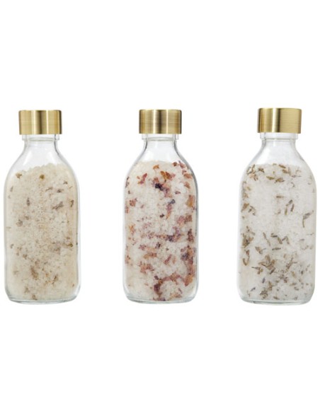 Set regalo di sali da bagno 3 pezzi da 200 ml Wellmark Just Relax