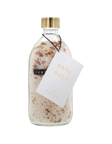 Sale da bagno profumo rosa da 500 ml Wellmark Just Relax