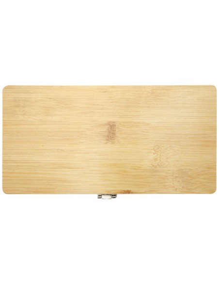 Set di utensili in bambù/plastica riciclata da 19 pezzi Rivet