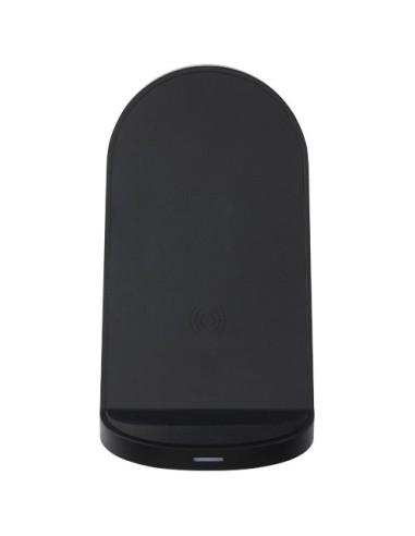 Stazione di ricarica in plastica riciclata RCS a doppia bobina da 15 W Loop