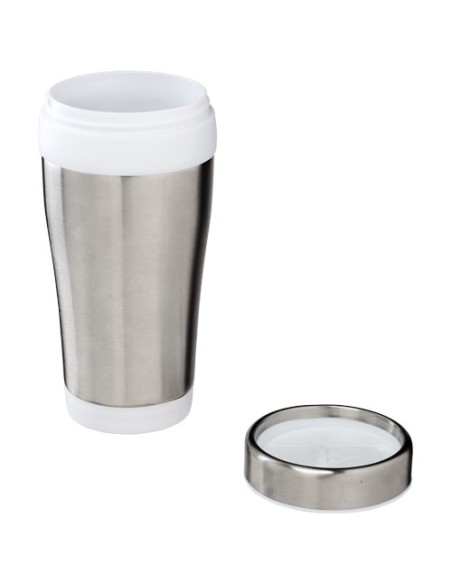 Bicchiere termico in acciaio inossidabile riciclato certificato RCS da 410 ml Elwood 