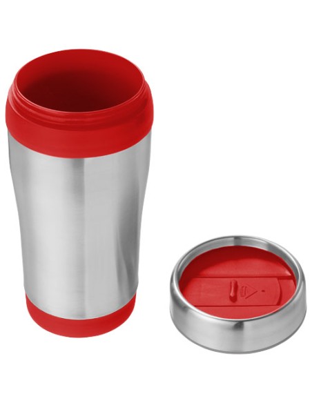 Bicchiere termico in acciaio inossidabile riciclato certificato RCS da 410 ml Elwood 