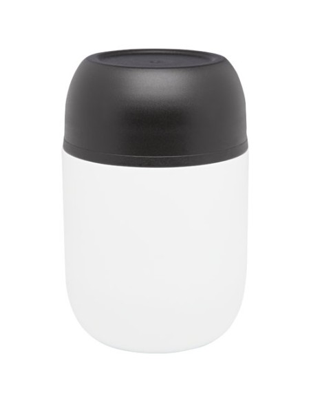 Portavivande in acciaio inossidabile riciclato a doppia parete da 480 ml con cucchiaio pieghevole Supo