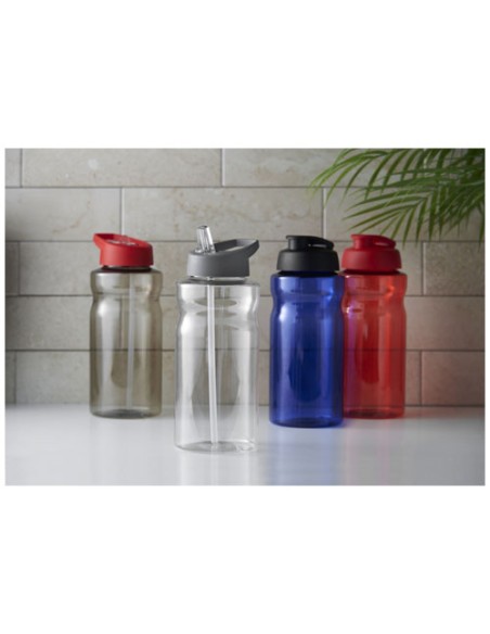 Borraccia sportiva da 1 litro con coperchio a scatto H2O Active® Eco Big Base