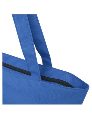Tote bag in materiale riciclato certificato GRS con cerniera Panama 20l