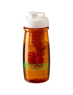 Borraccia sportiva H2O Active® Pulse da 600 ml con coperchio a scatto e infusore
