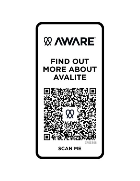 T-shirt in tessuto riciclato a maniche corte unisex da 160 g/m² Avalite Aware™